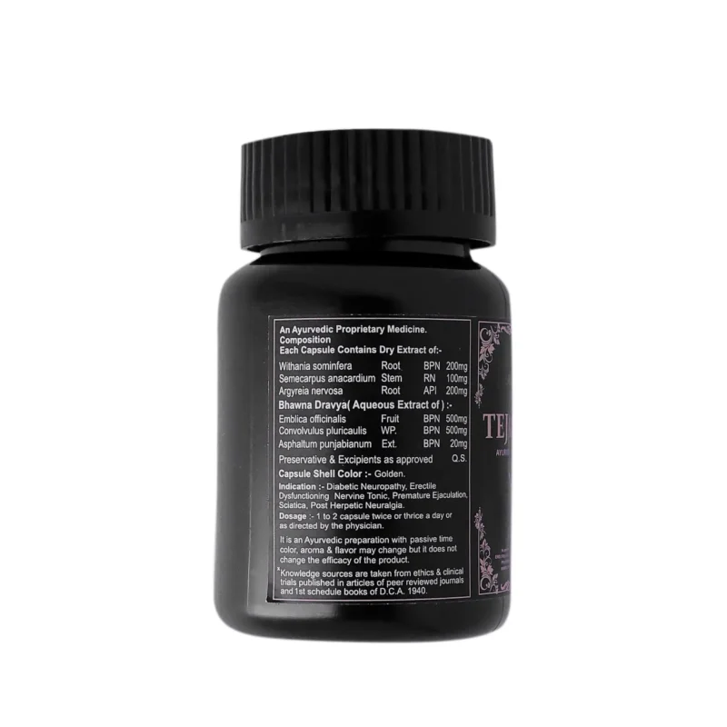Tejashwa Ayurvedic Vitality Booster Capsule